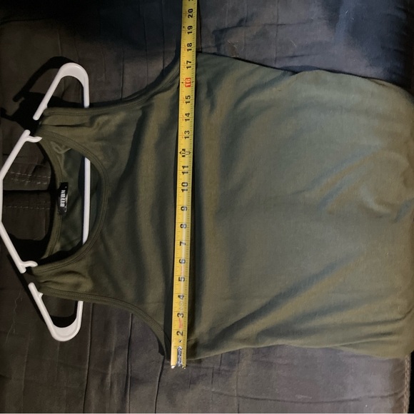 Eileen Fisher Olive Midi Dress - Picture 7 of 7